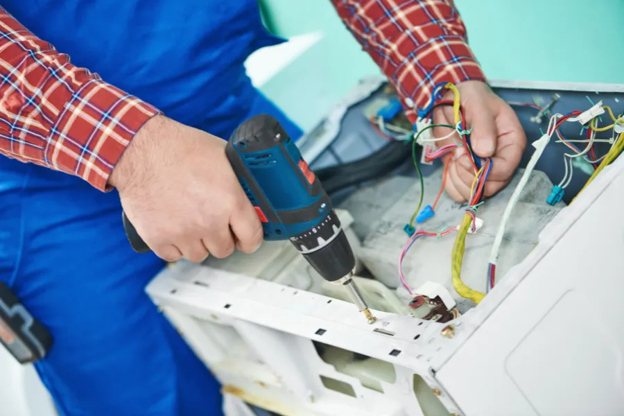washing machine water inlet valve repair