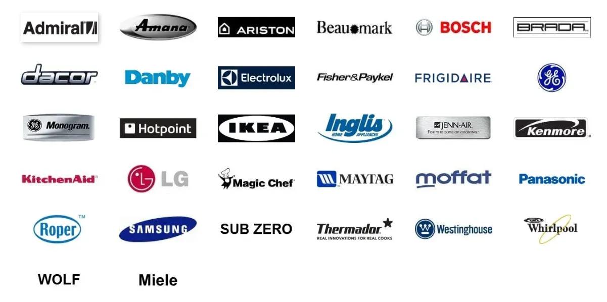 appliance brands we repair in charlotte
