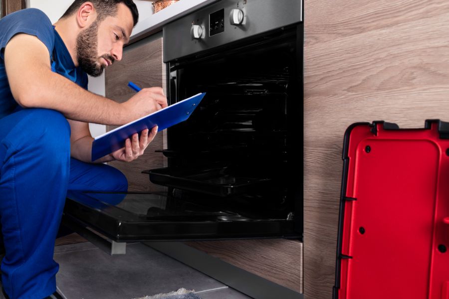 why range turns off mid cook repair