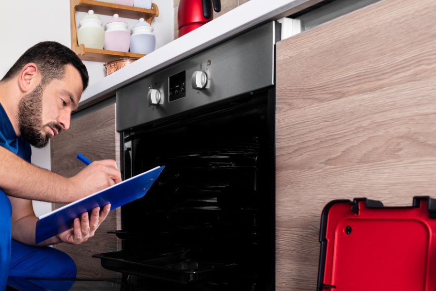 electrolux electric range repair technician charlotte