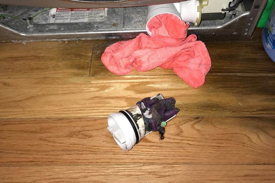professional commercial washer repair drain pump