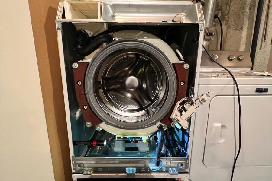 washing machine squeaking during spin