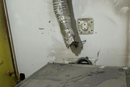 ripped dryer vent hose