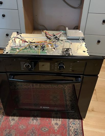 oven repair with digital control panel noda