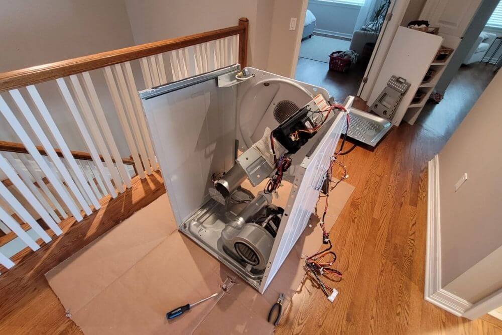 Dryer repair experts in Belmont