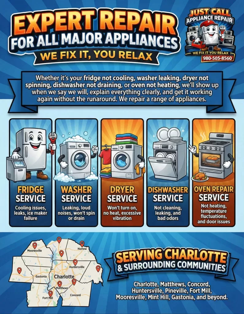 Just Call Appliance Repair Charlotte NC 003