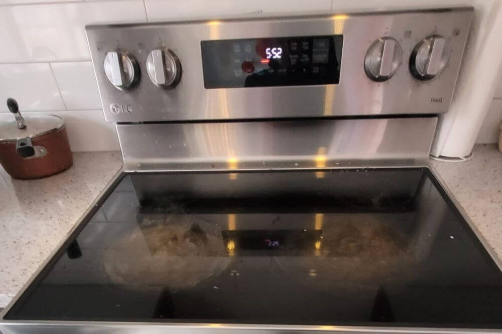 LG stove range repair service