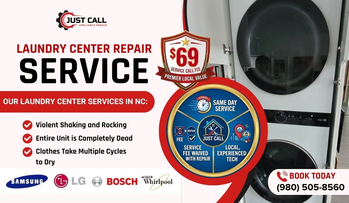 Laundry Center repair banner