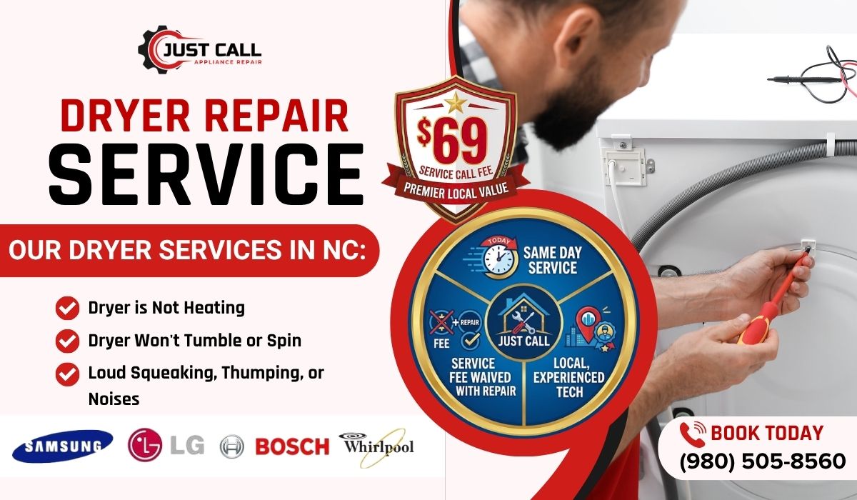dryer repair banner