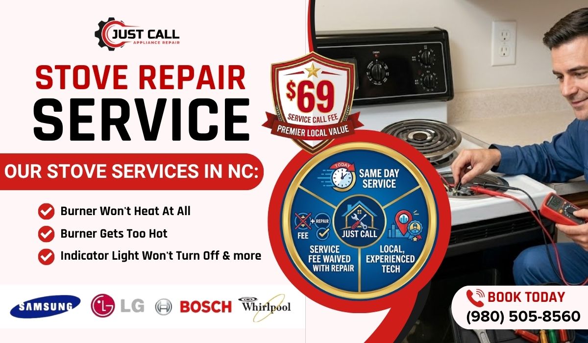 stove repair banner