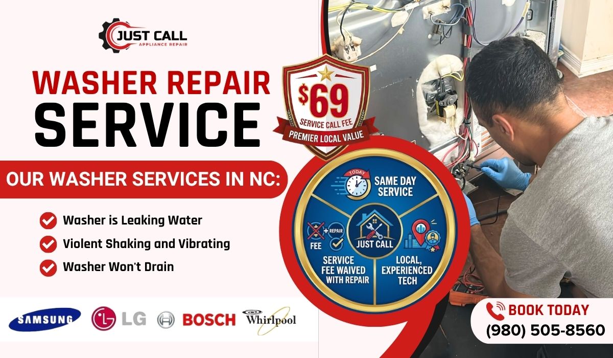 washer repair banner